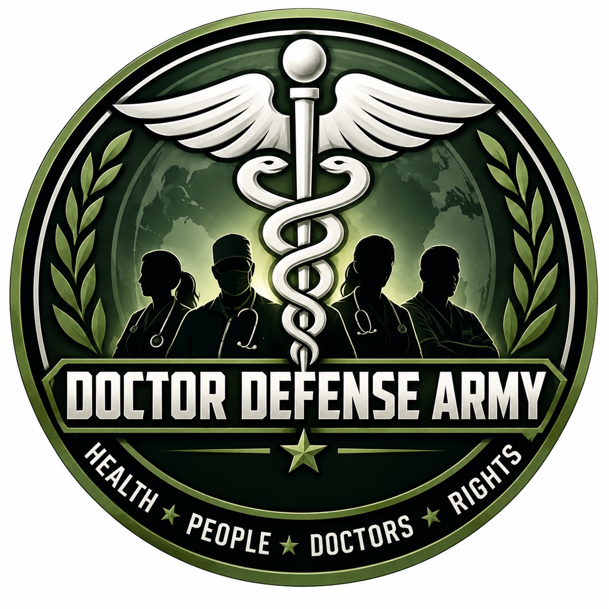 Doctor Defense Army seal